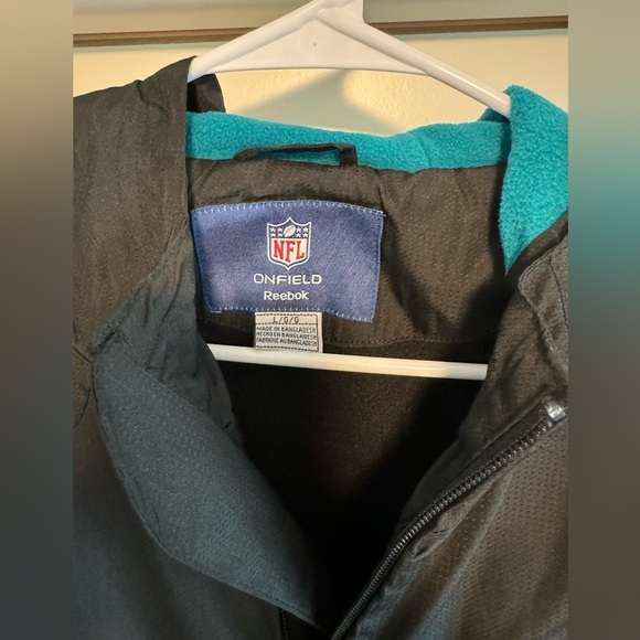 Jacksonville Jaguars Vintage 2010 Fleece Lined Coat - Size L - NEW w/tags - Picture 2 of 6